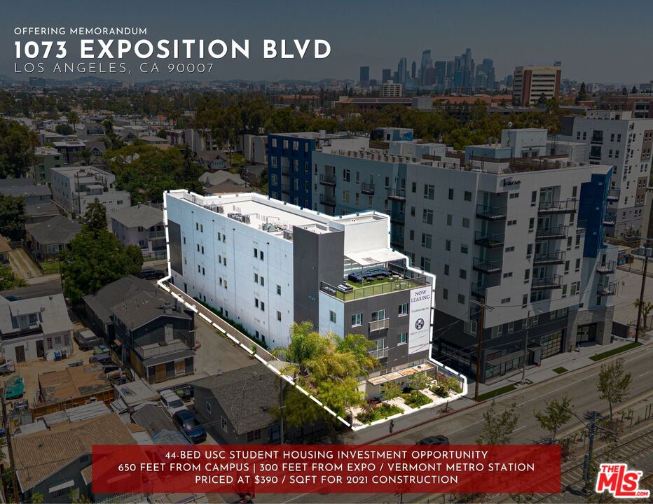 Property photo for 1073 Exposition Blvd, Los Angeles, CA