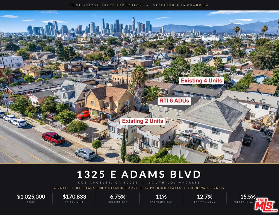 Property photo for 1325 E Adams Blvd, Los Angeles, CA