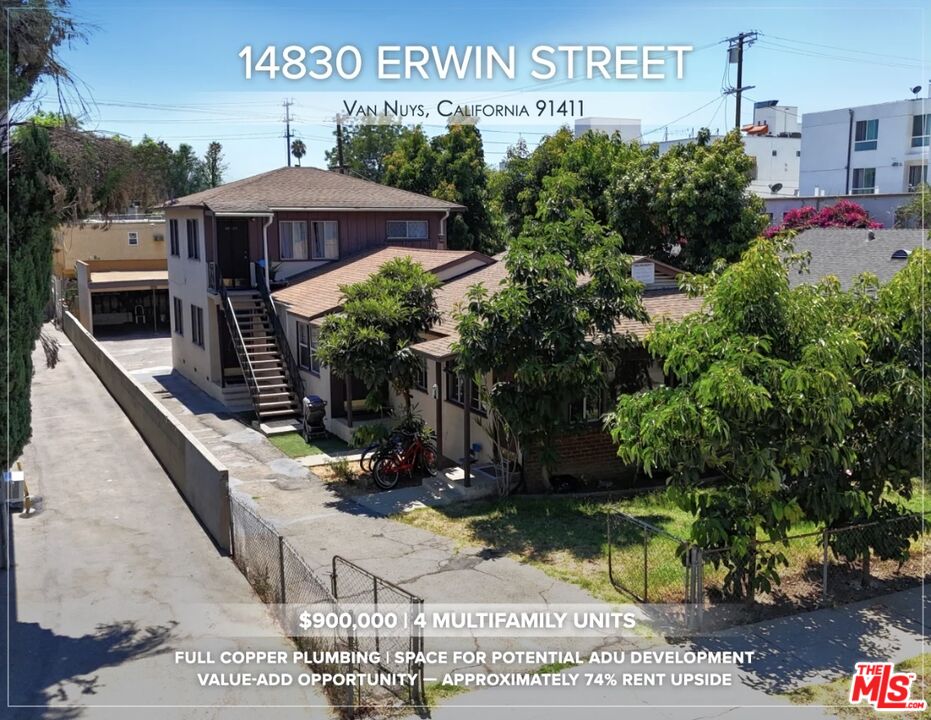 Property photo for 14830 Erwin St, Los Angeles, CA