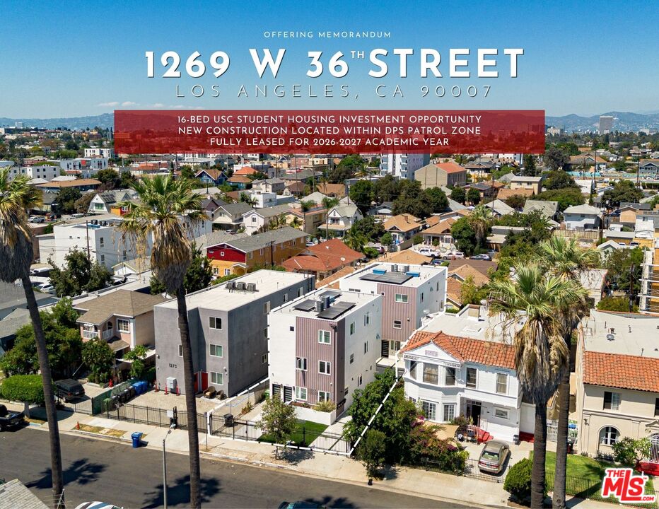 Property photo for 1269 W 36th St, Los Angeles, CA