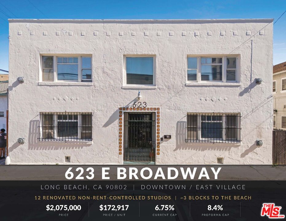 Property photo for 623 E Broadway, Long Beach, CA
