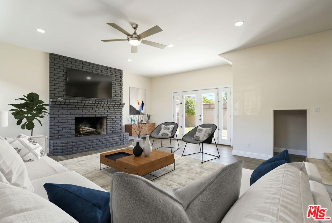 Family Room - Virtually Staged